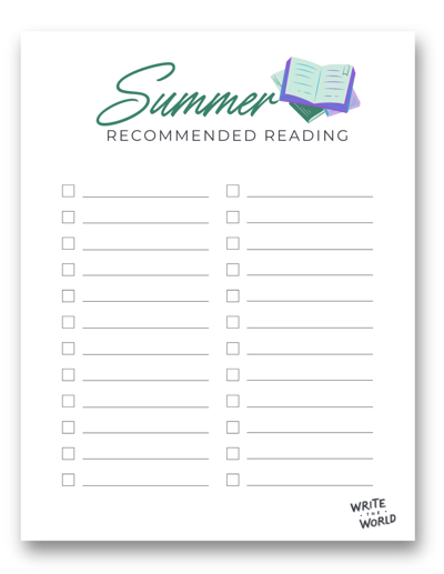 Summer Recommended Reading List Flyer (1)