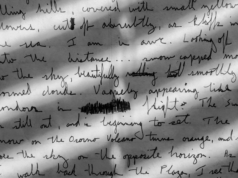 free writing and failure