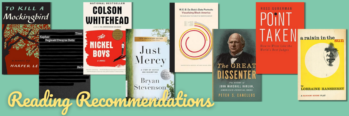 Book Recommendations Judge DuBose