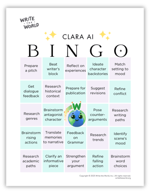 Clara AI Bingo Card TN