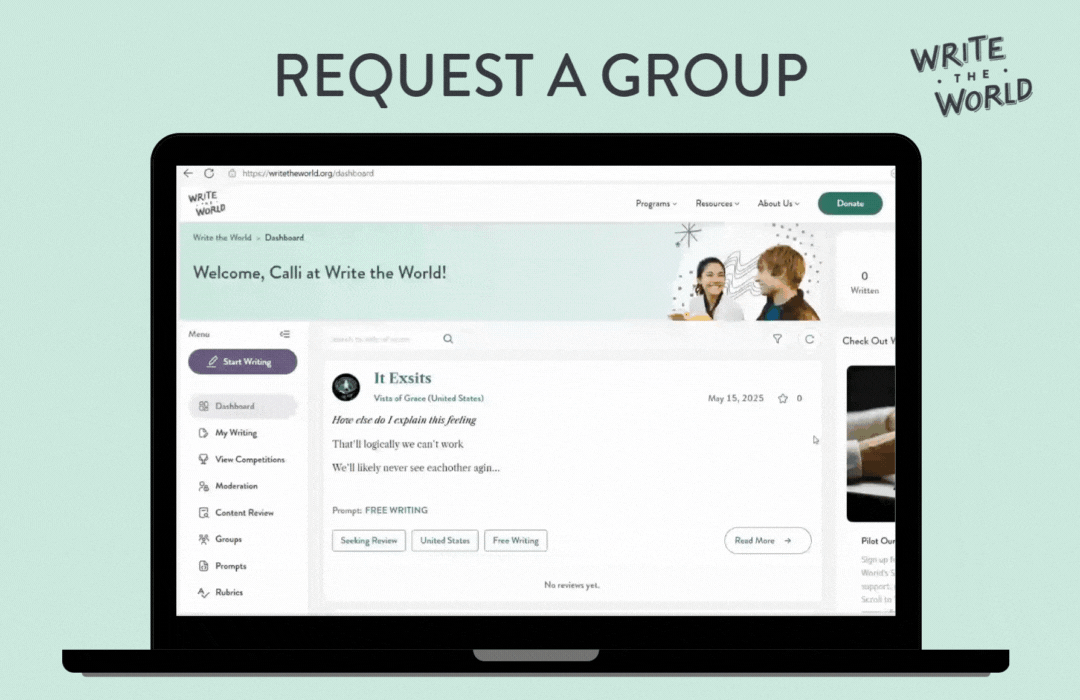 request a classroom group gif
