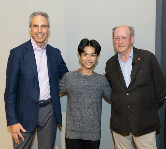 Youth Poet Laureate Even Wang-Billie Collins-David Weinstein